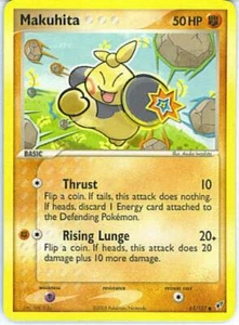 2x (DEOXYS-065) Makuhita (C) Pokemon EX Deoxys Card # 65 - Picture 1 of 1