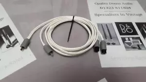 FÜR B&O BANG UND OLUFSEN BEOVOX LAUTSPRECHERKABEL 1 M MIT 2 PIN DIN M&F ENDEN - Bild 1 von 1