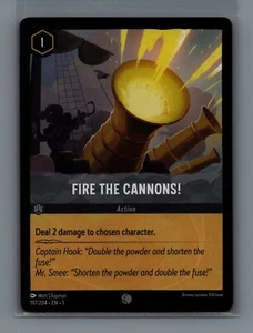 Disney Lorcana TCG Fire the Cannons! 197/204 Common The First Chapter - Picture 1 of 2