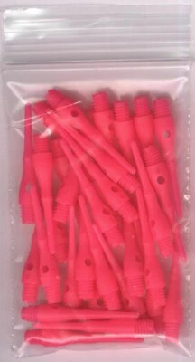 TON JUNKIE 33 PINK Dart Master Soft Tip Points: 1.25in. length: For Soft Tip Darters
