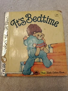 IT'S BEDTIME ~ B. G. Ford ~ Children's First Little Golden Book - Imagen 1 de 6