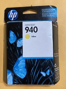 HP 940 Yellow Ink Genuine Factory Sealed Expired Aug 2012 - Picture 1 of 2