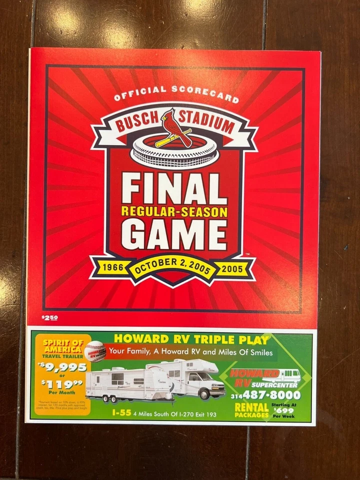 Vintage St. Louis Cardinals Scorecards, Magazines and Programs - Image 1 of 1