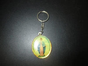 Vintage Christian Key Chain-Mary Facing On Front - Picture 1 of 4