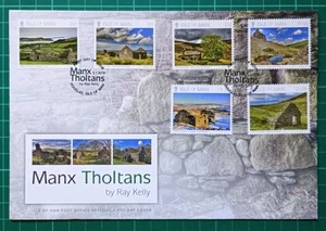ISLE OF MAN 2018 MANX THOLTANS BY RAY KELLY FDC FIRST DAY COVER - Picture 1 of 2
