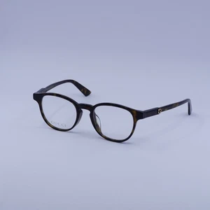 Gafas Gucci GG0556OJ 002 Havana 47 mm nuevas auténticas - Imagen 1 de 7