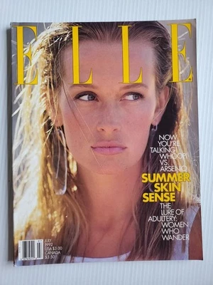 1992 ELLE Estelle Eva Herzigova Tyra Banks Shana Zadrick Angie Everhart Greta C - Image 1 of 4