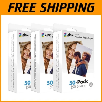 Zero Ink 2x3 Instant Photo Paper - 150 Sheets for Polaroid - Image 1 of 4