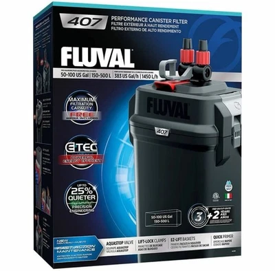 Fluval 407 Canister Filter, 50-100 US Gal / 150-500 L #A449‼️READ DESCRIPTION‼️ - Image 1 of 4