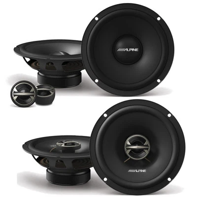Altavoces coaxiales Alpine EL-E65-G 6,5" 2 vías 4 ohmios + componentes para automóvil de 6,5" Foto 1 de 4