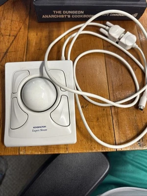 Kensington Expert Mouse Trackball Model #64215 Vintage Untested - Image 1 of 4