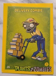 ZOMBIE Plants Vs. Zombies Trading Card Electronic Arts (Some Wear) - Picture 1 of 2