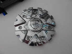 Borghini Chrome Custom Wheel Center Cap # CS419-D1P - Picture 1 of 3