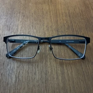 Van Heusen Brille, nur Gestell, H161 BLK, 55-17-145, Metall/Kunststoff, schwarz - Bild 1 von 6