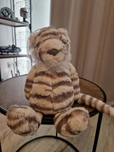 Jellycat Medium Bashful Snow Tiger Gt Cond. 🐯⭐️ - Picture 1 of 5