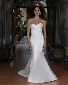 Allure Abella Bride Nava Ivory Bridal Wedding Dress UK 8 - RRP £1800 - Picture 1 of 4