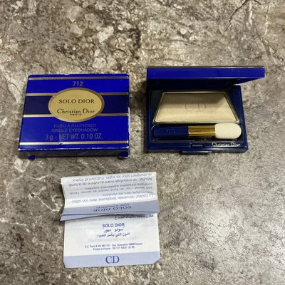 Nueva sombra de ojos Christian Dior Solo Dior 712 mousse limón rara Foto 1 de 4