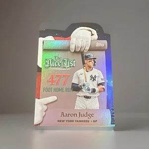 Béisbol navideño Topps 2025 haciendo la bonita lista MNL-25 Aaron Judge Yankees - Imagen 1 de 2