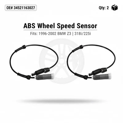 Оригинальный датчик скорости колеса ABS передний левый правый для BMW Z3 318i 325i 1996-2002  - Изображение 1 из 4