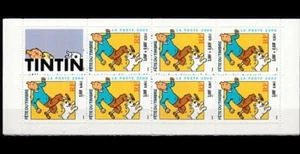 France - "ANIMATION ~ CARTOON ~ TINTIN ~ SNOWY" MNH Stamp Booklet 2000 - Picture 1 of 7