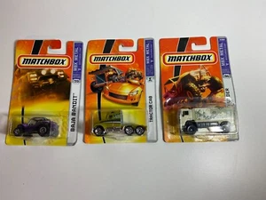 Matchbox Lot of 3 #34 Tractor Cab #59 Baja Bandit #86 Desert Thunder V16 - Bild 1 von 7