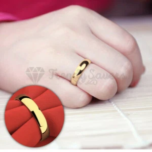 Hypoallergenic Wedding Engagement Ring Band Size 11 (21mm) X - Y Fashion Jewelry - Picture 1 of 12