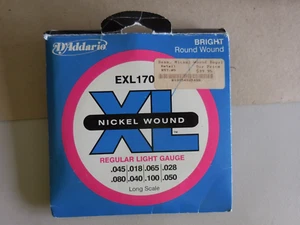 D'Addario EXL170-8 Nickel Wound Electric Bass 8 String Soft / Long - Picture 1 of 6