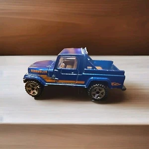 1980er Jeep Scrambler - royalblau - Daimler Chrysler - Hot Wheels 2008 lose 1:64 - Bild 1 von 7