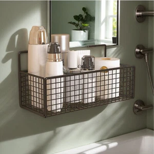 Shower Adhesive Shelves Large Capacity Shower Shelf Wall-mounted Shower elegance - Picture 1 of 7