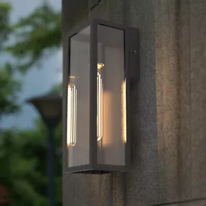 Indoor & Outdoor Wall Lamp Vintage Garden Fixture E27 Porch Yard Wall Light IP44 - Picture 1 of 7