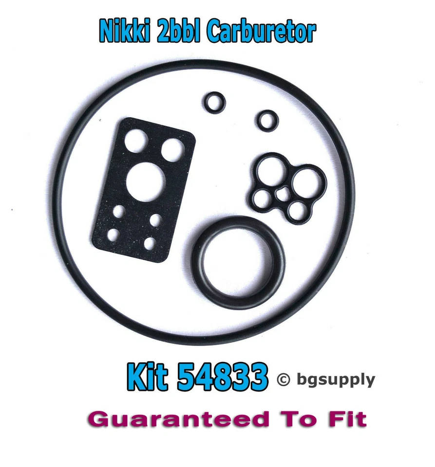 54833 Briggs & Stratton Nikki V Twin Carburetor Rebuild Kit w/Extension Tube  - Image 1 of 1