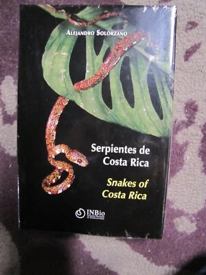  Snakes of Costa Rica by Solorzano Brand New  hardback  OUT OF PRINT - Image 1 of 2