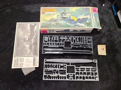 1986 Matcdhbox Z-38 NARVIK 1/700 Scale Plastic Model Kit New Open Box - Image 1 of 2