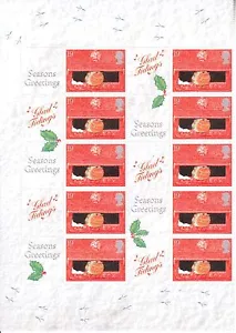 2000 - Media hoja Christmas Smilers - LS-001 - Imagen 1 de 1