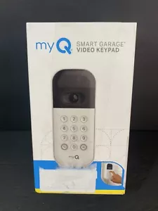 NEW- myQ Smart Garage Video Keypad with camera, wifi, and smartphone Control - Picture 1 of 3