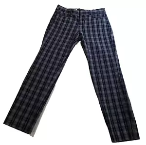 Banana Republic Pants Womens 00 Plaid Sloan Ankle Business Preppy Career Trouser - Picture 1 of 7