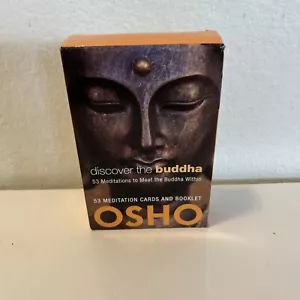 Osho Cards - Discover the Buddha: 53 Meditations to Meet the Buddha Within RARE - Imagen 1 de 4