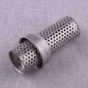 Universal 51mm Motorcycle Exhaust Can Muffler Pipe Baffle DB Killer Silencer A6