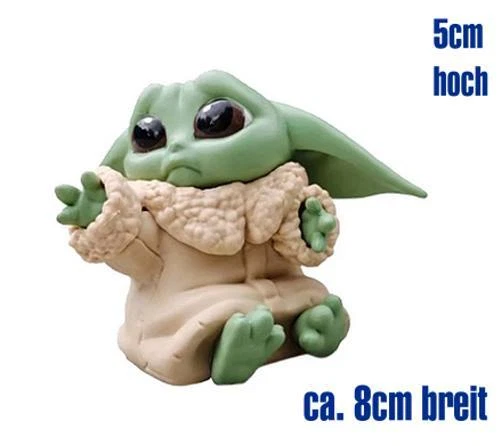 Disney Star Wars Mandalorian Figur The Child 5 cm Baby Yoda Setzkasten