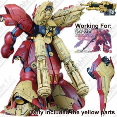 for MG 1/100 Sazabi ver ka RECAST Expansion 2.0 Yu Jiao Land Resin Dress up Kit - Image 1 of 4