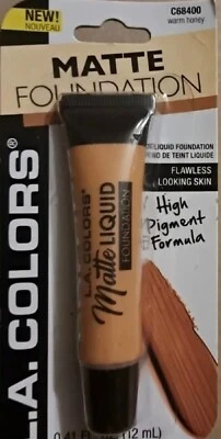L.A. Colors Warm Honey Matte Foundation C68400 4 pcs. - Image 1 of 2