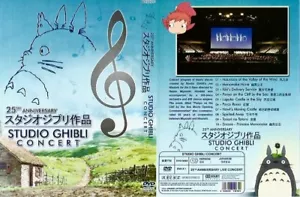 25th Anniversary Studio Ghibli Concert ~ Joe Hisaishi ~ All Region ~ (DVD + CD) - Imagen 1 de 6