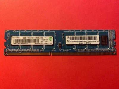 🔥Ramaxel 2GB  1Rx8 PC3-10600U RAM MEMORY RMR1810KC58E8F-1333  - Image 1 of 2