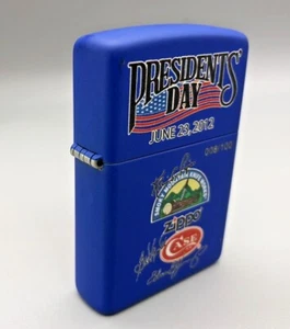 Case Knife Zippo Lighter Presidents Day No. 8/100 Never Opened 2012 - Picture 1 of 5