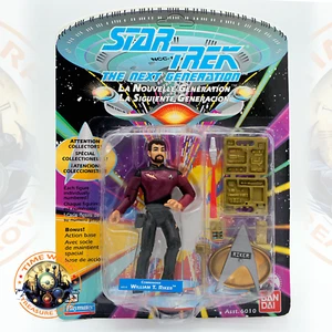 Star Trek Next Generation | Commander William T. Riker | Series 1 1993 EURO MOC - Bild 1 von 9