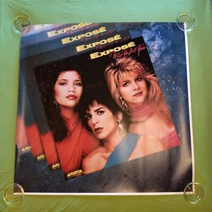 Exposé Group Light Box Poster What You Don't Know Promo Expose NOT CD 12" Vinyl - Picture 1 of 8