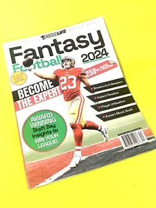Fantasy Life Fantasy Football 2024 Magazine / Become the Expert / BRAND NEW - Picture 1 of 3