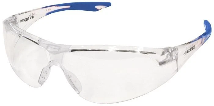 Gafas de seguridad Delta Plus Avion punta de templo azul lentes antiniebla transparentes Foto 1 de 1