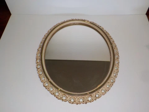 VTG Century Industries Inc Chicago Shabby Chic Hanging Mirror Cottage Cover