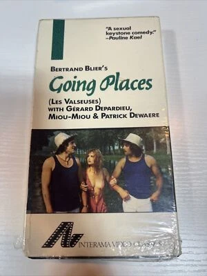 Going Places *VHS* 1990* BERTRAND BLIER* GERARD DEPARDIEU * MIOU-MIOU Rare! - Image 1 of 3